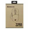 Myš DEFENDER GM-126 TISA RF+BT OPTIC 1600dpi 6P BIELA
