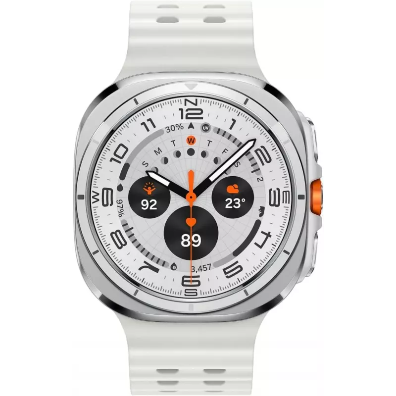 Smartwatch Samsung Galaxy Watch Ultra 47 mm Titanium White — AMOLED 1,5