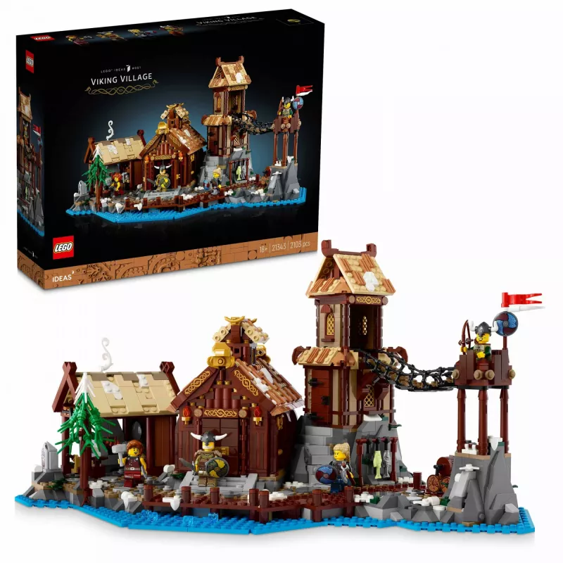 LEGO Ideas - Vikingská dedina