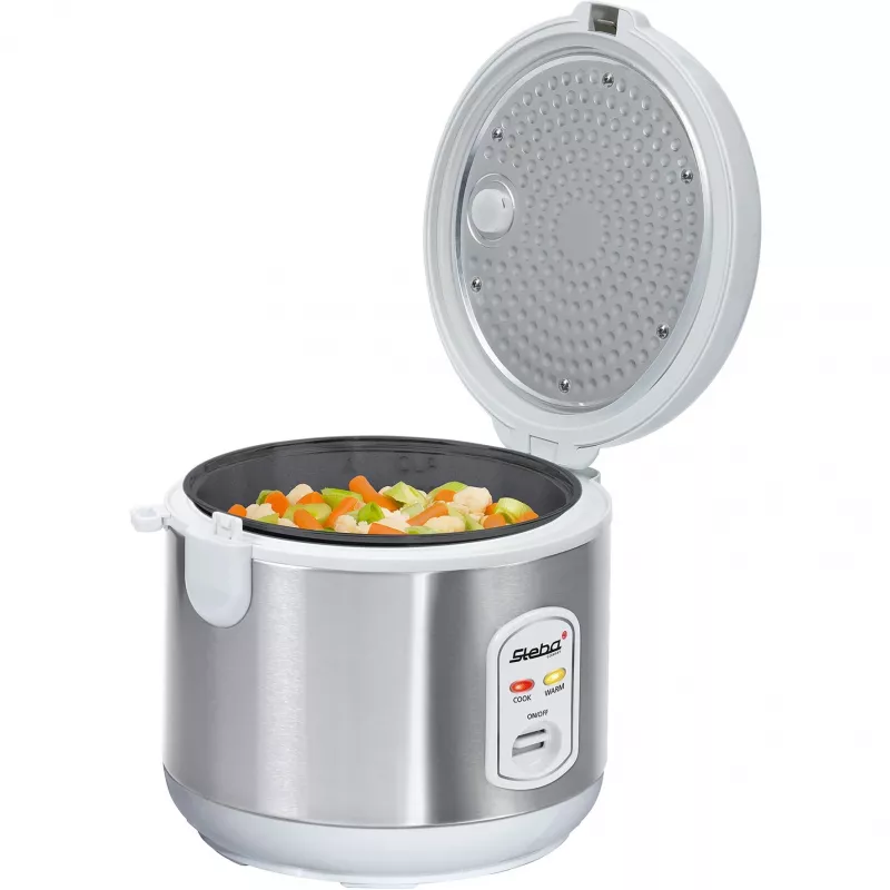 Hrniec na ryžu Steba RK 2 3,5 L 700 W nerez biela 050200