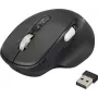 Renkforce RF-WM-220 myš bezdrôtová, Bluetooth® veľkosť: M/L optická čierna 11 tlačidiel 4800 dpi ergonomická, Easy Switch 3 zariadenia, Multipair funkcia, (RF-6857524)