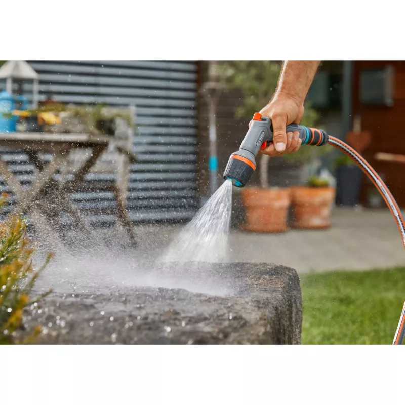 Čistiaca striekacia pištoľ Comfort ecoPulse, striekacia pištoľ sivá/oranžová