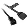 ARGB adaptérový kábel Barrow ZBDZJX-5M – 3-Pin 5V adresovateľné RGB, dĺžka 10 cm