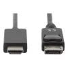 Adaptérový kábel DisplayPort 1.2 so zámkom 4K 60Hz UHD Type DP/HDMI A M/M čierny 2 m