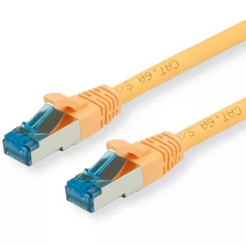 VALUE - patch kábel - RJ-45 (M) na RJ-45 (M) - 2 m - SFTP, PiMF - CAT 6a - bez halogénov, zaliate, ochrana proti zlomeniu bez západky, lankový vodič - žltý (21.99.1932)