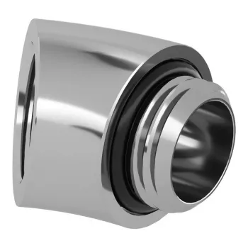 Barrow 45° adaptér G1/4 vonkajší závit na G1/4 vnútorný závit, strieborný, model TDWT45-V2 S