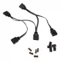 Interný napájací kábel Akasa AK-CBLD05-40BK 0,4 m