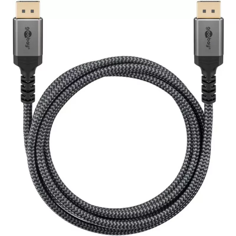 Goobay DisplayPort kábel 2.0/2.1, 80 Gbit/s | 75685 | DisplayPort na DisplayPort