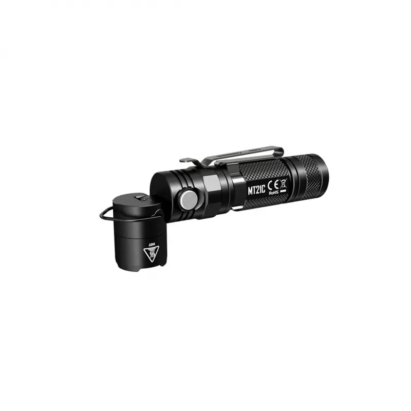 Ručná baterka Nitecore MT21C, 1000 lm, 131 mm, 103,5 g, akceptuje 18650 alebo CR123, čierna
