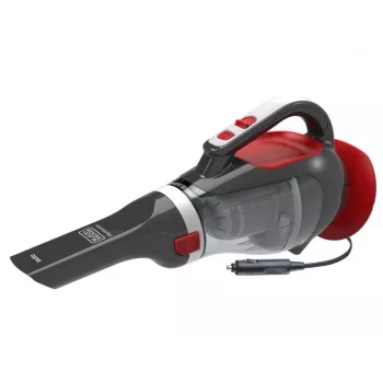 Black & Decker ADV1200 ručný vysávač sivá, červená bez vrecka