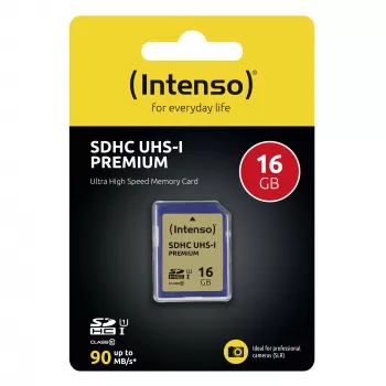 Intenso 16 GB SDHC UHS-I Class 10 pamäťová karta 3421470