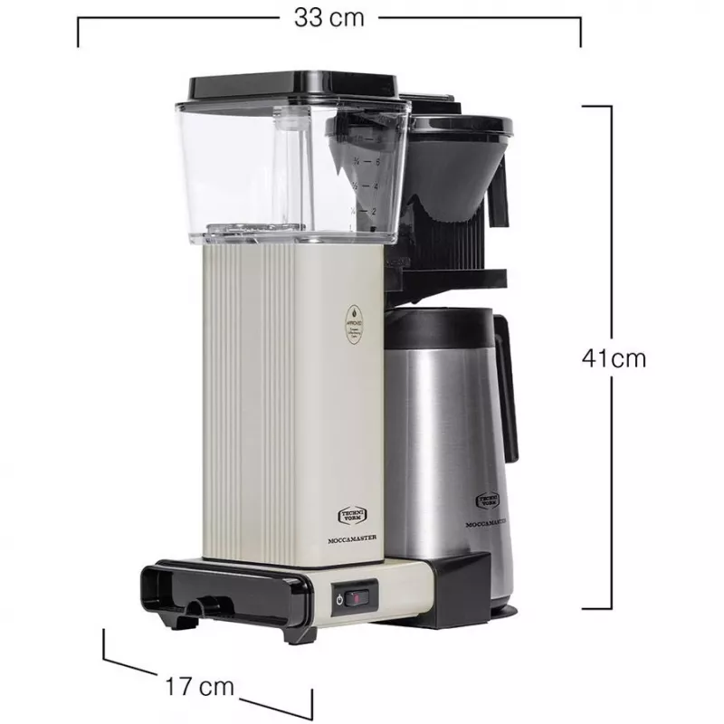 Kávovar Moccamaster 1,25L KBG 741 béžový