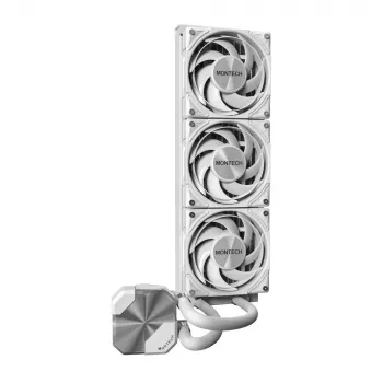 Vodné chladenie Montech HyperFlow Silent AiO - 360 mm, biela