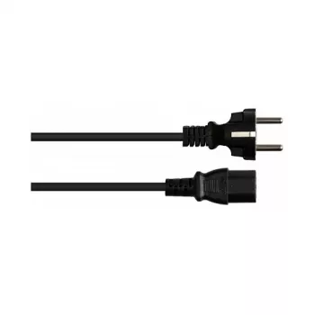 Good Connections ochranná kontaktná zástrčka na C13 čierna 3m