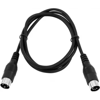 MIDI kábel 5-pol Omnitronic 1,2 m – symetrický DIN konektor pre MIDI zariadenia