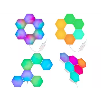 Vstavaný RGB LED panel TRACER Smart Hexagon Tracer 47256 Ambience TRAOSW47256