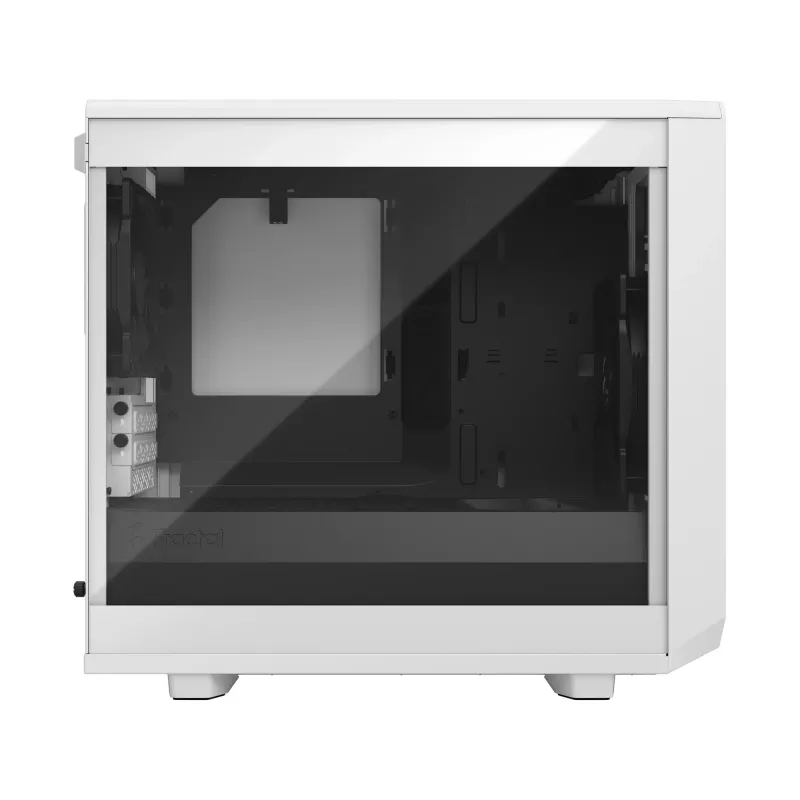 Fractal Design Meshify 2 Nano - Mini-ITX Tower (temperované sklo) - bez napájacieho zdroja (ATX) - biela - USB/Audio (FD-C-MES2N-02)