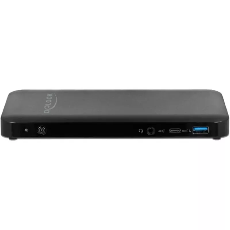 Delock USB Type-C DP 1,4 dokovacia stanica 4K – dokovacia stanica – USB-C 3,2 Gen 2 – HDMI, DP – 1GbE – 85 Watt (87746)