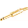 Mono 6,3 mm konektor ShiverPeaks 50600-G – pozlátený kovový audio konektor