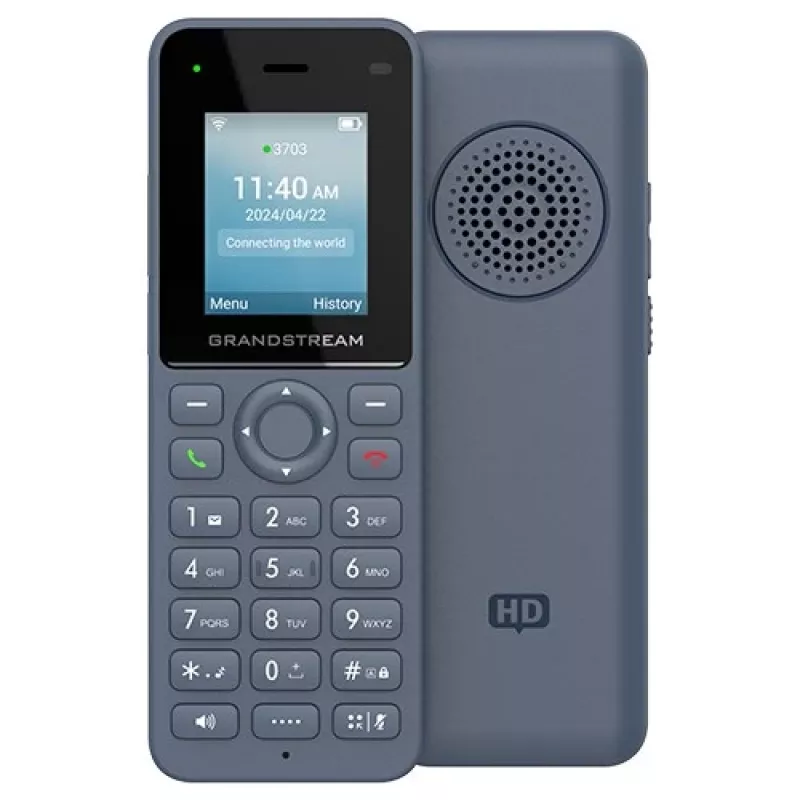 Grandstream Networks WP816 IP telefón antracit 2 linky LCD Wi-Fi