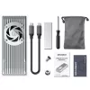 GrauGear externé puzdro M.2 NVMe s ventilátorom 20Gbit - puzdro na disk - puzdro (G-M206-20G-F)