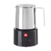 Šľahač mlieka / ohrievač mlieka Illy 23760 čierny nehrdzavejúca oceľ 250ml
