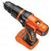 Pištoľová vŕtačka Black & Decker BDCH188N-XJ 1350 U/min, 18 V