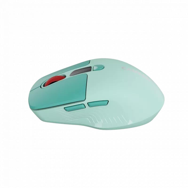 Canyon MW-26 – 2in1 bezdrôtová optická myš Bluetooth / 2,4 GHz – tichá – zelená
