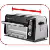 Hriankovač Tefal TL6008 2 plátky 1300 W hliník čierny