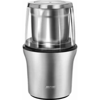 Nožový mlynček MPM MMK-06M – nerez, 200 W, kapacita 70 g, jedna rýchlosť