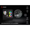 SAVIO Blast 120mm ARGB PWM ventilátor do skrine - čierny