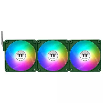 Thermaltake CT140 EX Reverse ARGB Sync ventilátor 14 cm Racing Green 3 kusy