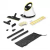 Kärcher SC 2 Deluxe EasyFix 1.513-400.0 valcový parný čistič, 1500 W, 1 l, 3,2 bar, regulovateľná para, kábel 4 m, biela/čierna
