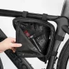 Rockbros B39-2 vodoodpudivá cyklistická taška na rám, čierna