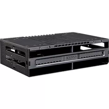 ICY DOCK - MB024SP-B - flexiDOCK bezrámový 4x 2,5 SAS/SATA SSD/HDD výmenný rám pre 5,25 šachtu