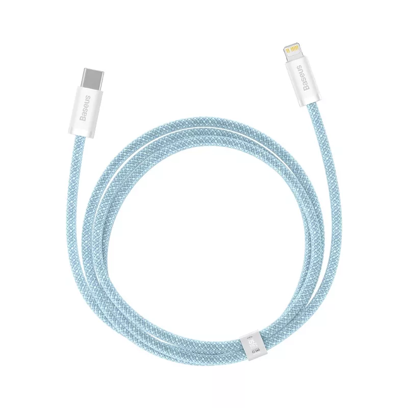 USB-C kábel pre Lightning Baseus Dynamic Series, 20W, 1 m (modrá)