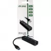 Inter-Tech Argus IT-310 – hub – 3 x SuperSpeed USB 3.0 + 1 x 10/100/1000 – desktop (88885439)