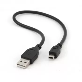 Gembird USB 2.0 A na Mini-USB samec kábel 0,3 m sivý