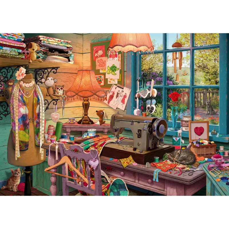 Steve Read: Secret Puzzles - In the Sewing Room (1000 dielikov)