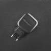Qoltec 50188 nabíjačka pre mobilné zariadenia notebook, smartfón, smart hodinky, tablet, telefón, univerzálna čierna AC, DC vnútorné