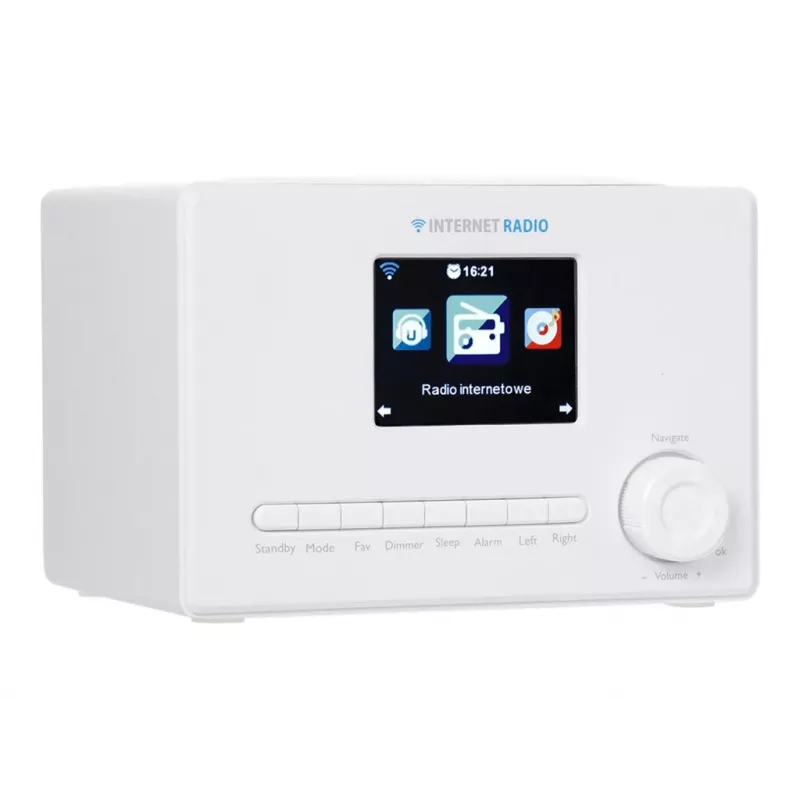 ART RADA X102 internetové WIFI rádio X102 LCD colour 3.2 biela