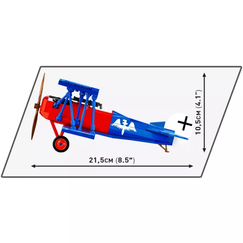 Cobi COBI-2994 Fokker D.VII stavebnica, Historical Collection, 256 dielikov