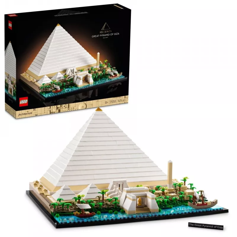 LEGO ARCHITECTURE 21058 VEĽKÁ PYRAMÍDA V GÍZE