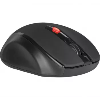 Bezdrôtová RF optická pravoručná myš DEFENDER ULTRA MM-315 — 1600 DPI, 6 tlačidiel, USB prijímač, čierna