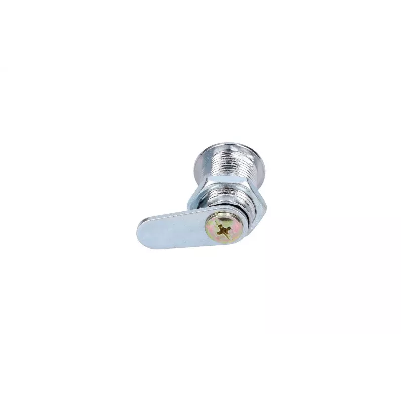 Zámok dverí Extralink ROUND LOCK FOR CABINETS, okrúhly zámok skrine, strieborný