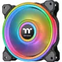 Thermaltake Riing Quad 12 RGB CL-F088-PL12SW-C ventilátor radiátora 120 mm, TT Premium Edition, jednotlivé balenie, bez ovládača, čierny