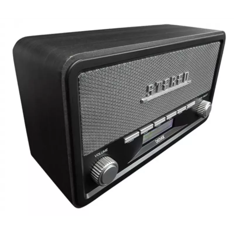Denver DAB-18 tmavosivé digitálne rádio DAB+