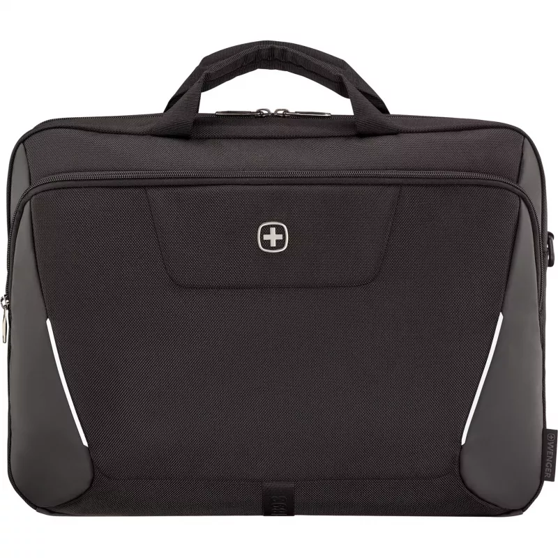 Taška na notebook Wenger XE Brief 17 – vhodná pre 17-palcové notebooky, priehradka na tablet, čierna