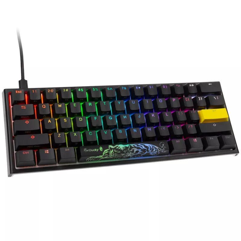 Ducky One 2 Mini RGB klávesnica Gaming USB US English čierna mechanická káblová