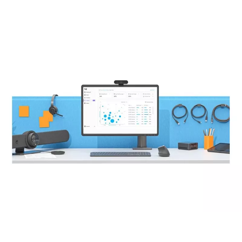 Bundle LOGITECH Tap Controller káblový s Cat5e Kit+AIS Intel Core i5-1350P 16GB 250GB+montážna sada pre videokonferencie